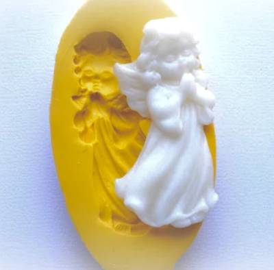 Silikon kalıp Dreamy Angels-10; 6,5*3,3 cm - 1