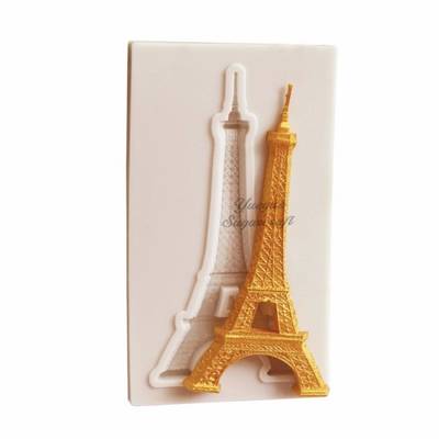 Silikon kalıp Eiffel Kulesi; 6,7*3,3 cm - 1