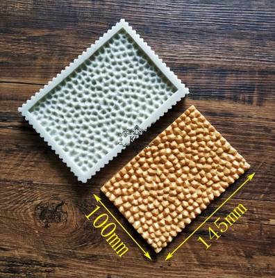 Silikon kalıp Geode doku; 14,5*10 cm - 1