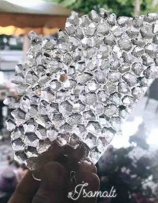 Silikon kalıp Geode doku; 14,5*10 cm - 3