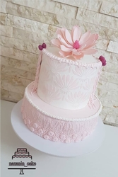 Silikon kalıp Krizantem Rölyef Bordür; 31*11 cm - 3