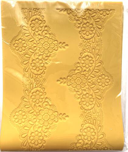 Silikon kalıp Large Rose Lace dantel; 38,5*28,5 cm - 1