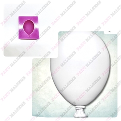Silikon kalıp Mini Balon; 2,2*1,4 cm