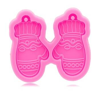 Silikon kalıp Mini Eldiven Çift; 6,2*5,7 cm - 1