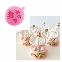 Silikon kalıp Mini taçlar; 7 cm