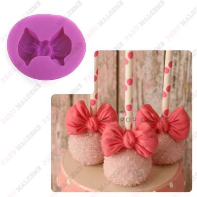 Silikon kalıp Minnie Kurdele; 4,2*3 cm - 1