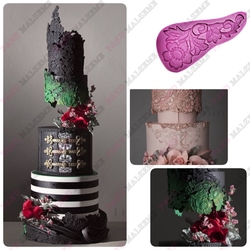 Silikon kalıp ROSE DANTEL; 15,5*7,5 cm