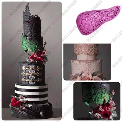 Silikon kalıp ROSE DANTEL; 15,5*7,5 cm - 1