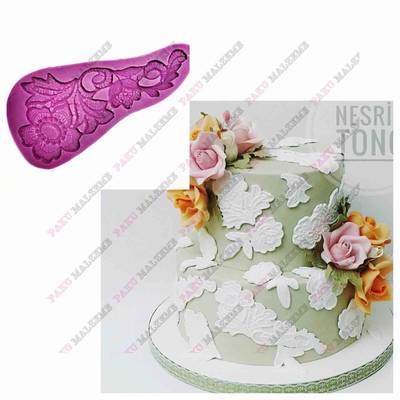 Silikon kalıp ROSE DANTEL; 15,5*7,5 cm - 5