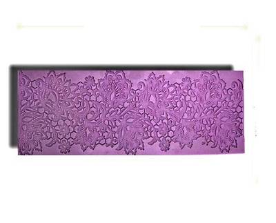 Silikon kalıp Star Lace dantel; 34*11,5 cm - 3