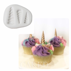 Silikon kalıp Unicorn Boynuzu; 6*5 cm