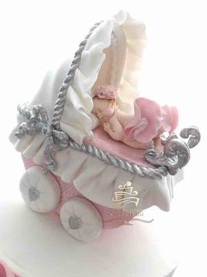 Silikon kalıp Uyuyan Bebek; 6*3,3 CM - 2