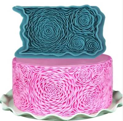 Silikon Rosette Gül dokusu; 16*10 cm - 1