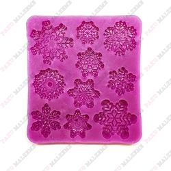 Silikon Kartanesi Snowflakes; 9*8 cm