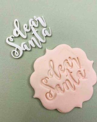 Stamp embossers; DEAR SANTA - 1