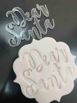 Stamp embossers; DEAR SANTA - 2