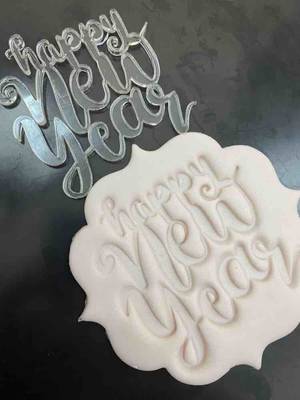 Stamp kaşe HAPPY NEW YEAR - 1
