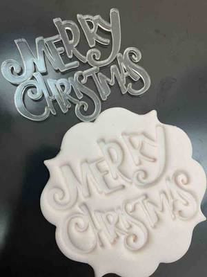 Stamp embossers; MERRY CHRISTMAS - 1