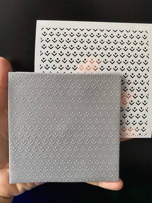 Stencil Cubes; 11*11 cm - 1