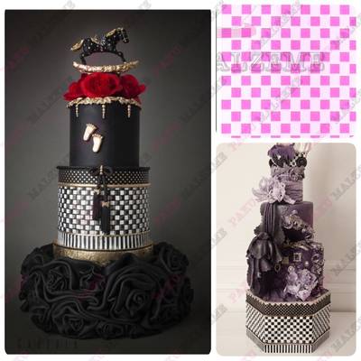 Stencil Damier - 1