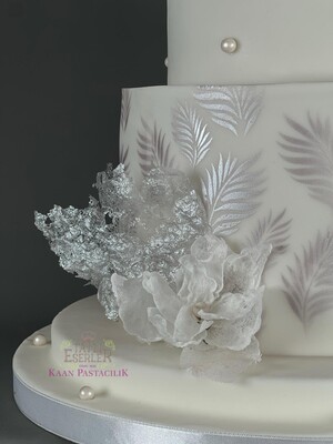 Stencil Double Barrel Falling Leaves; 33*23 cm (1)