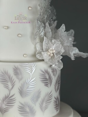 Stencil Double Barrel Falling Leaves; 33*23 cm - 3