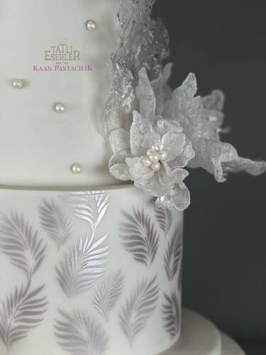 Stencil Double Barrel Falling Leaves; 33*23 cm - 3