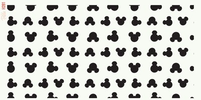 Stencil Mickey; 40*20 cm
