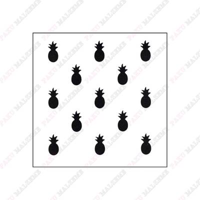 Stencil Mini Ananas; 15*15 cm - 1