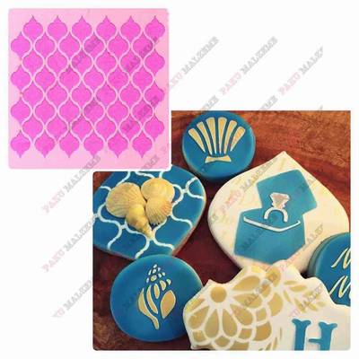 Stencil Quatrefoil-2; 15*15 cm - 1