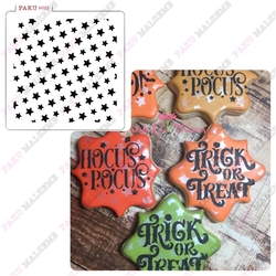 Stencil Stars-2; 15*15 cm (1)