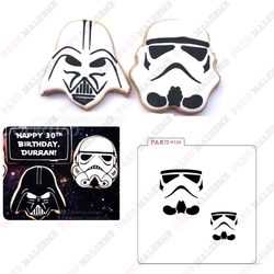 Stencil Stormtrooper; 15*15 cm