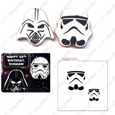 Stencil Stormtrooper; 15*15 cm - 1